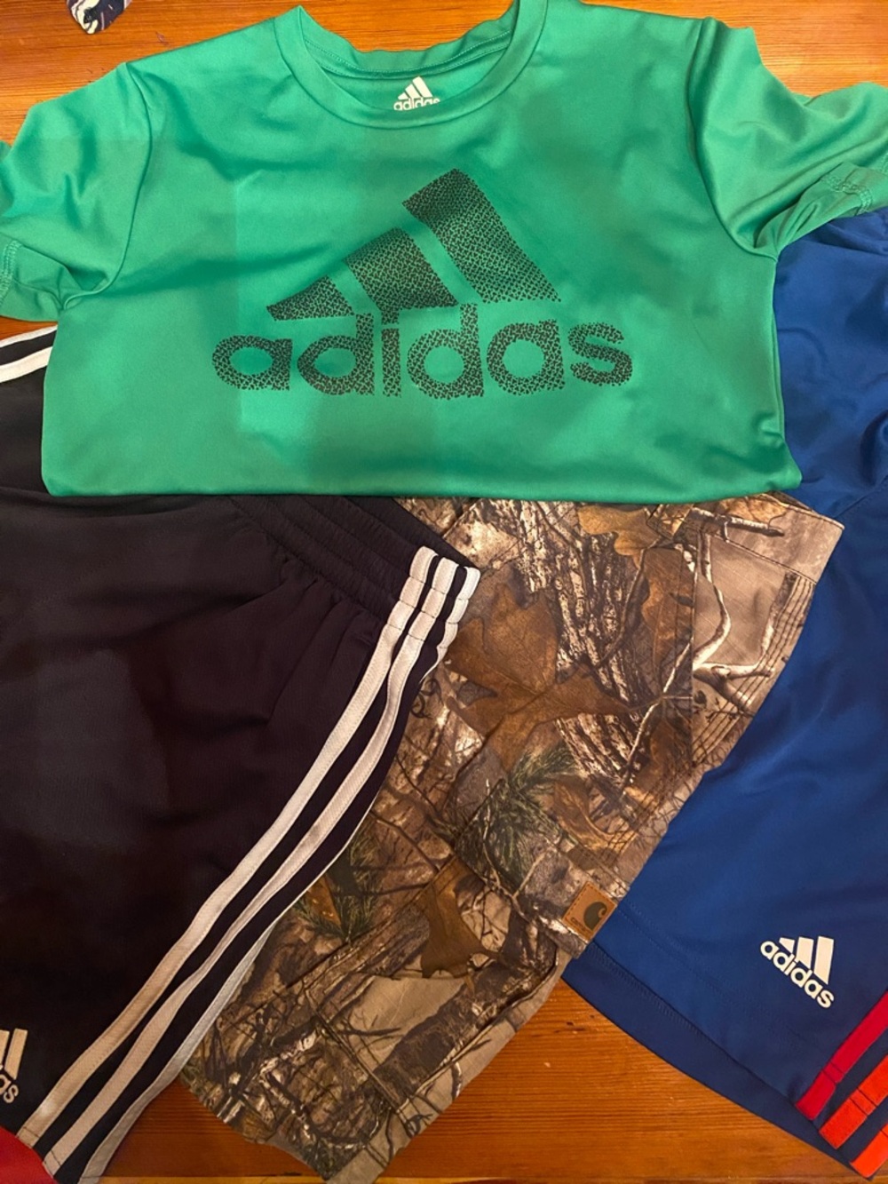 Boys shorts lot (8) adidas carhartt